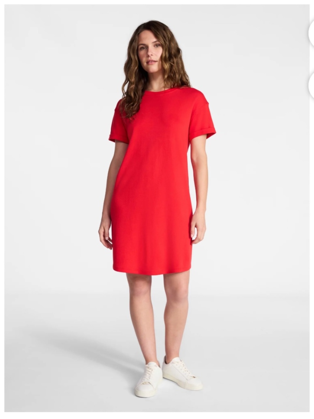 Time and Tru Women’s Red T- Shirt Dress Size XXL NWT - Picture 4 of 6
